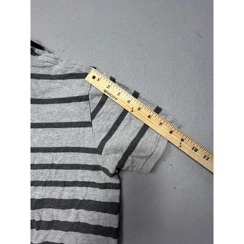 Polo Ralph Lauren Polo Shirt Cotton Striped Grey XL Mens